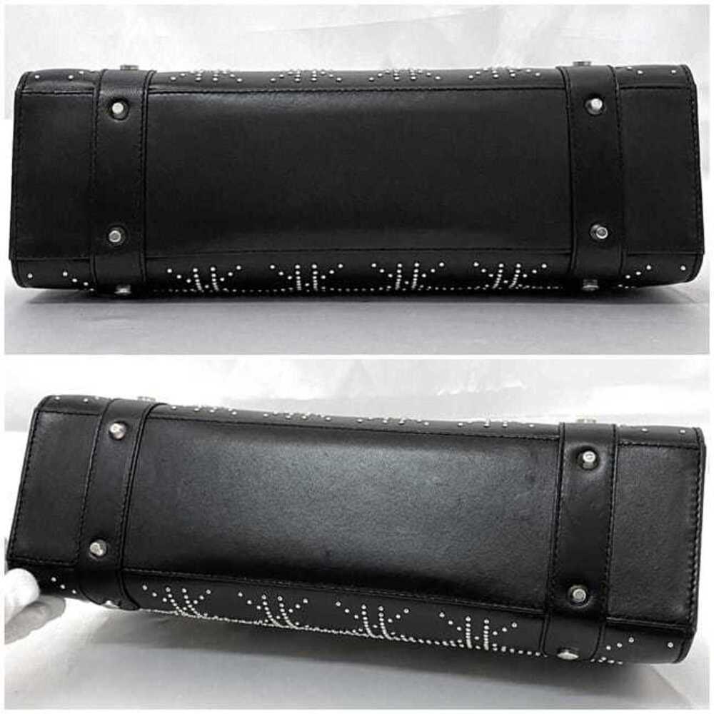 CHRISTIAN DIOR Black Leather Shoulder Bag - Picture 5 of 11